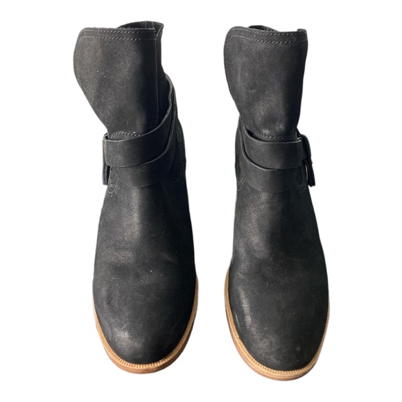 UGG 'Elora' Antilope Boots in Black Womens Size 10 - Picture 4 of 6